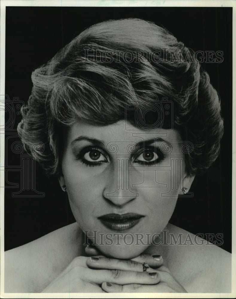 1987 Press Photo Carol Greif, Soprano - mjp08013 - Historic Images