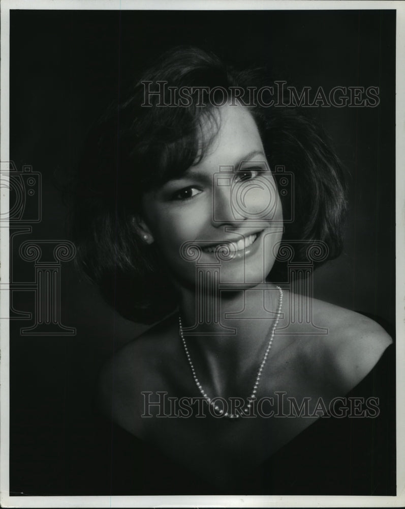 1986 Press Photo Laurie Widen, 1986 Miss Milwaukee - mjp08017 - Historic Images