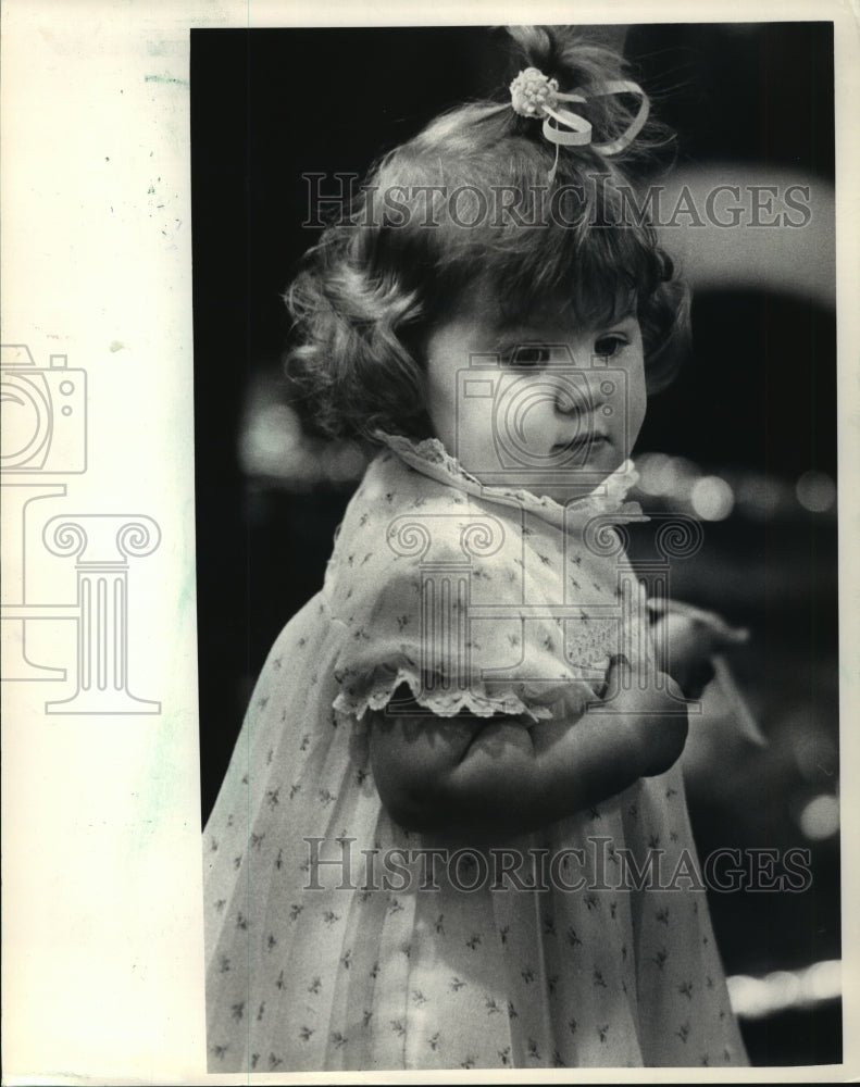 1986, Nikki Brown Competes in the USA National Baby Pageant - Historic Images