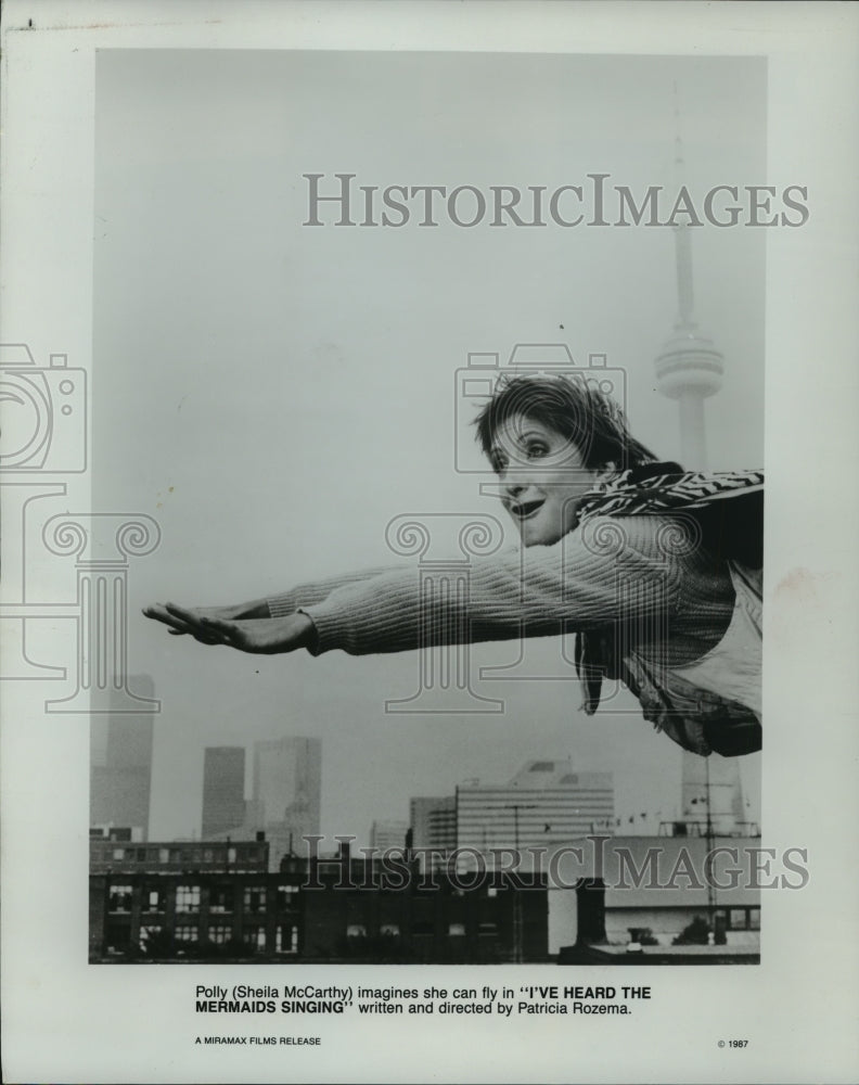 1987 Shelia McCarthy in "I've Heard the Mermaids Singing" - Historic Images