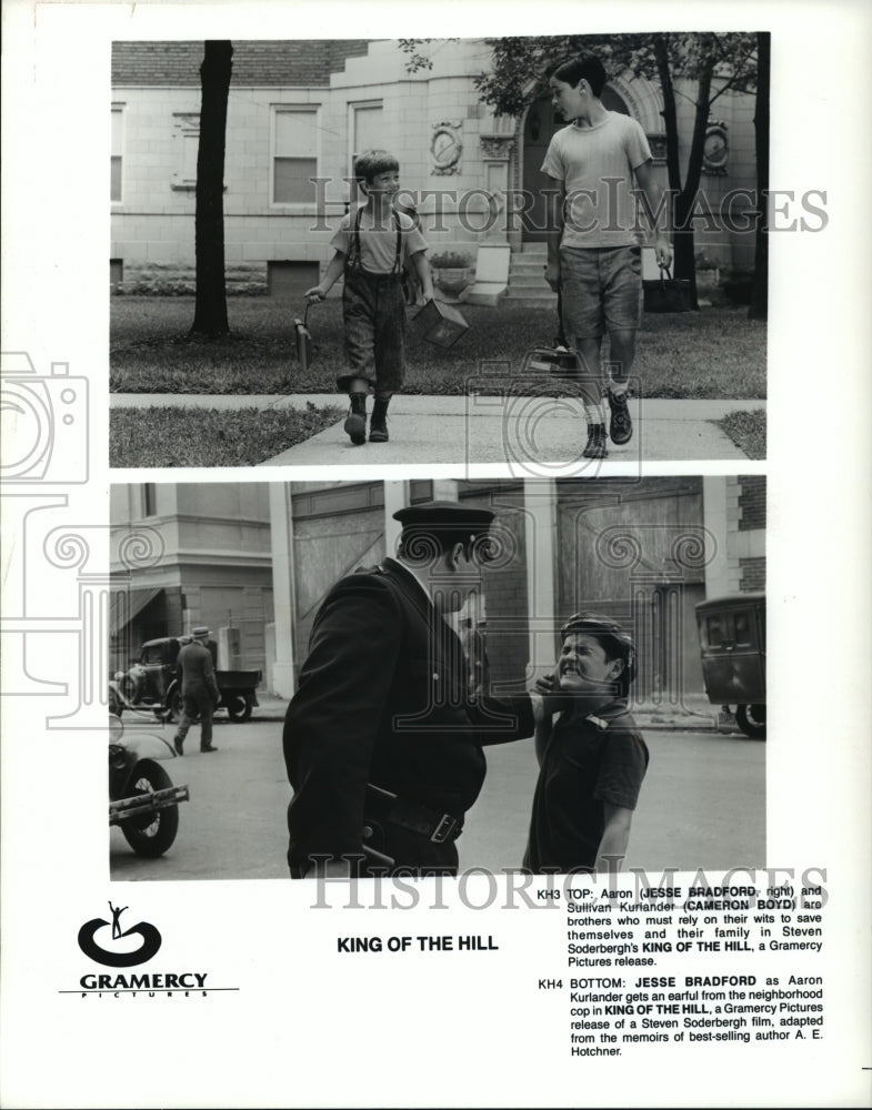 1993 Press Photo Scenes from the film &quot;King of the Hill&quot; - mjp08076 - Historic Images