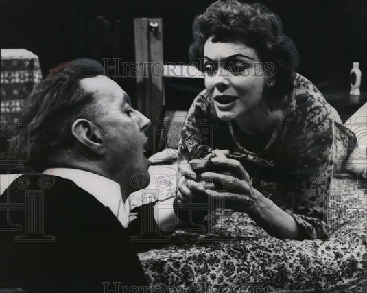 1959 Howard Claney & Nancy Coleman in "The Country Girl"-Historic Images