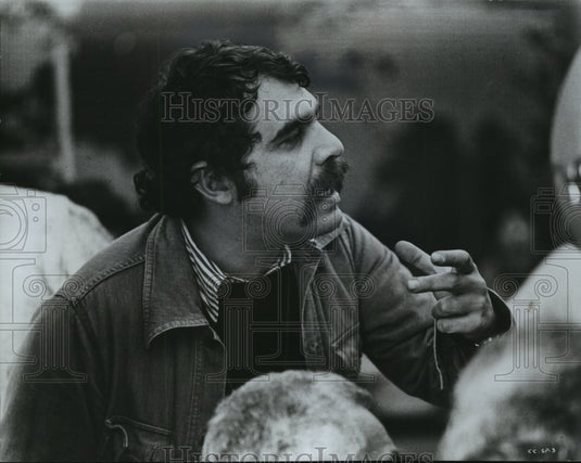 1977, George Cosmatos director of "The Cassandra Crossing' - Historic Images