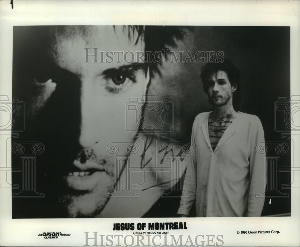 1990, Lothaire Bluteau in Denys Arcand&#39;s &quot;Jesus of Montreal&quot; - Historic Images