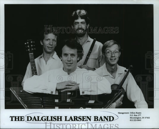 1982 Press Photo "The Dalglish Larsen Band" - mjp08473 - Historic Images