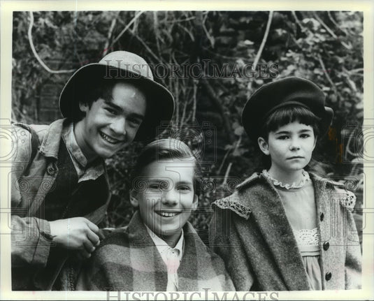 1989 Barret Oliver, Jadrien Steele, Gennie James "The Secret Garden"-Historic Images