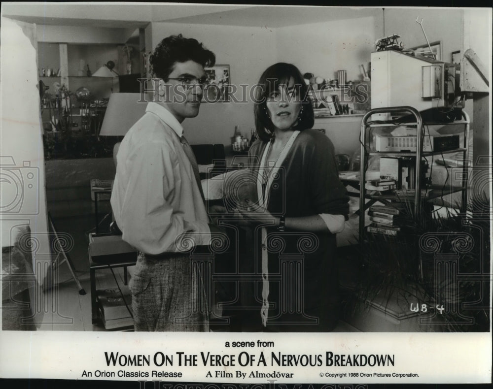 1983 Press Photo Antonio Banderas in "Women On The Verge Of A Nervous Breakdown"- Historic Images