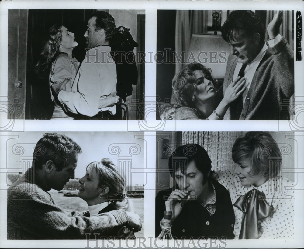 1982 Press Photo Classic Movie Scenes from &quot;Who&#39;s Afraid of Virginia Woolf?&quot; etc - Historic Images