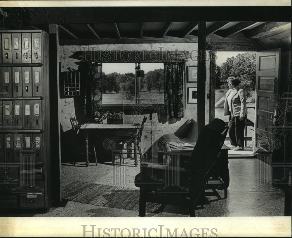 1982 Press Photo Country House Remodeled by Artist Betty Cyrus - mjp09003 - Historic Images