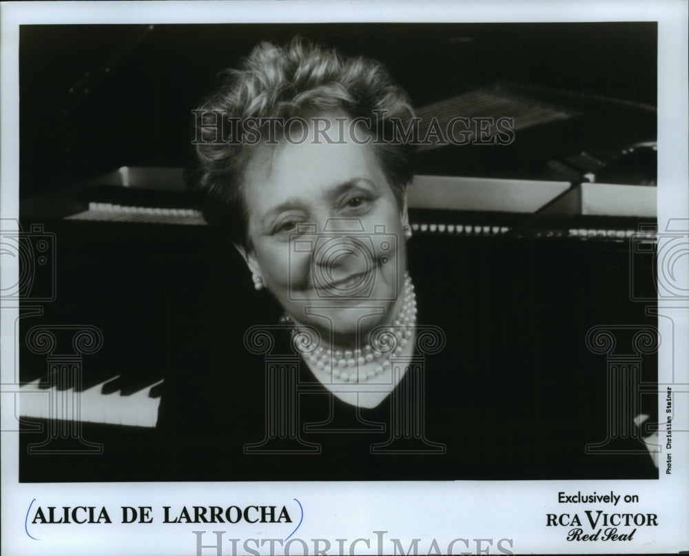1990 Press Photo Alicia De Larrocha, Spanish pianist and composer. - mjp09042 - Historic Images