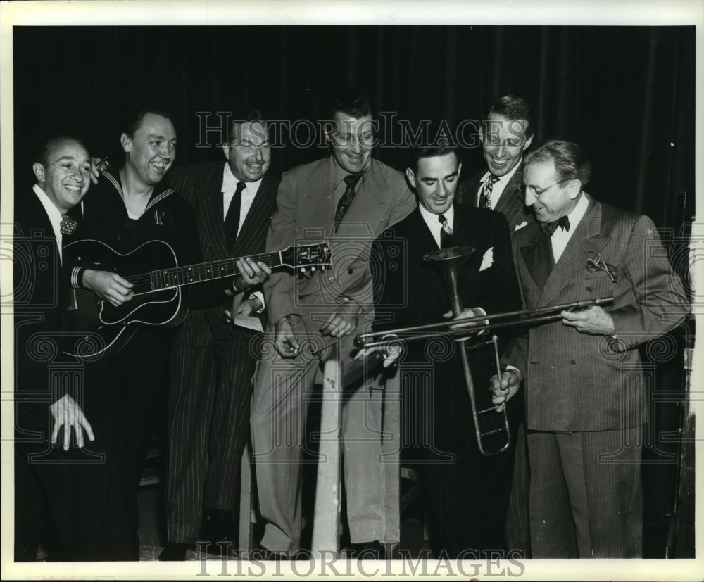 1945 Matty Malneck, Alvino Ray, Xavier Cugat and Mike Riley.-Historic Images