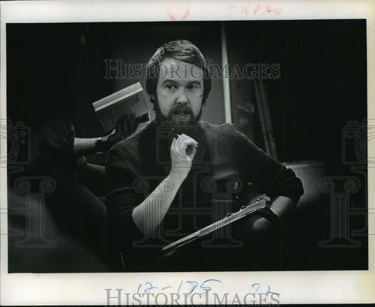 1980, John Dillon, artistic director of Milwaukee Repertory Theater. - Historic Images
