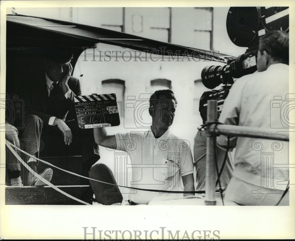 1968, &quot;Gaily, Gaily&quot; Movie Scene Brian Keith, Beau Bridges - Historic Images