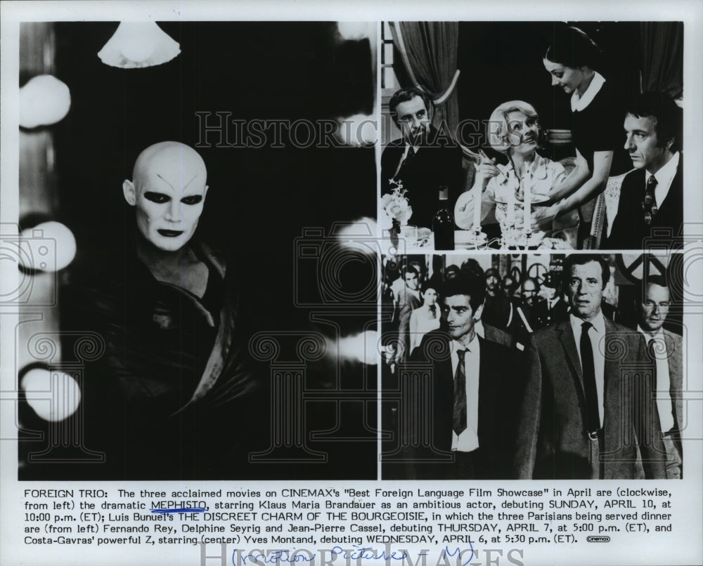 1983 Cinemax &quot;Best Foreign Language Film Showcase&quot; April Movies-Historic Images