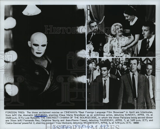 1983 Cinemax "Best Foreign Language Film Showcase" April Movies-Historic Images