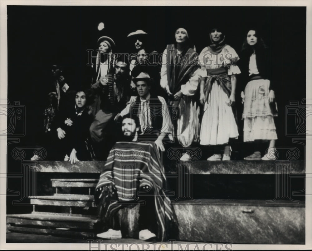 1988, Chile's National Theater in The Torch, at Milwaukee Repertory. - Historic Images