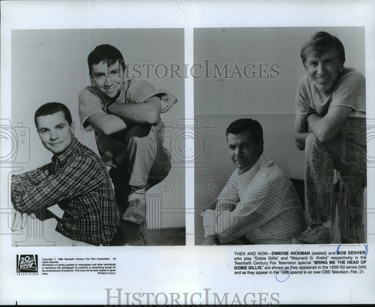1988 Bob Denver in Bring Me the Head of Dobie Gillis, on CBS.-Historic Images