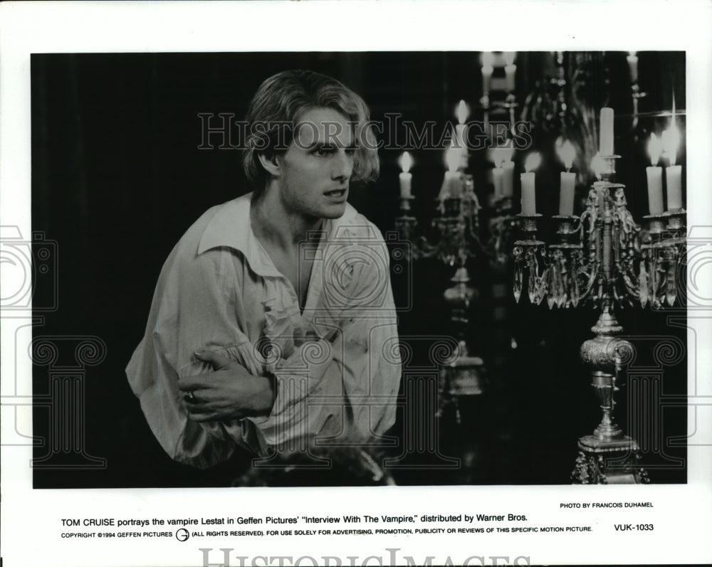1994 Press Photo Tom Cruise stars in Interview with The Vampire. - mjp09345 - Historic Images