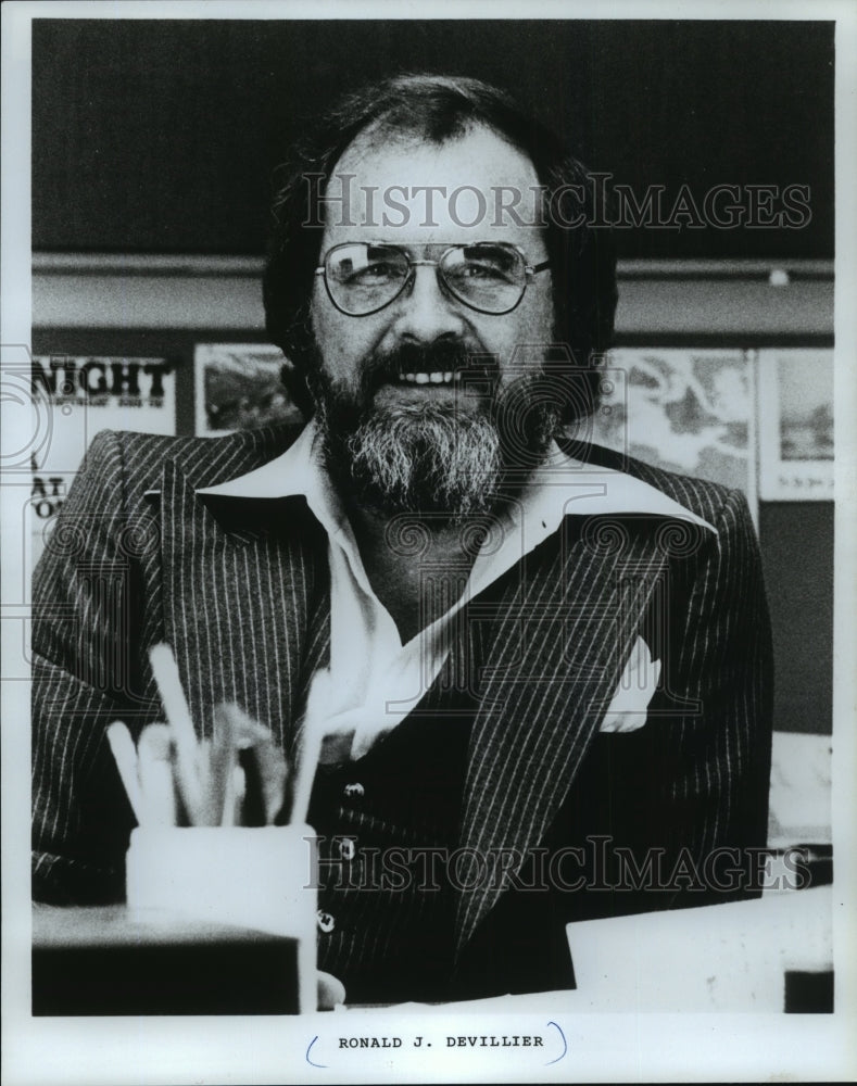 1980 Press Photo Ronald J. Devillier - mjp09469 - Historic Images