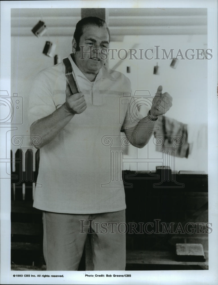 1993 Press Photo Brian Dennehy stars in Prophet of Evil, on CBS. - mjp09479 - Historic Images