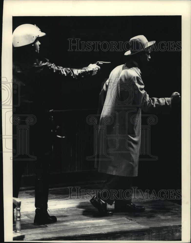 Milwaukee Repertory Theater production of An American Journey.-Historic Images