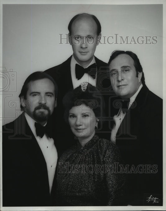 1975 Press Photo "Don Juan in Hell" Milwaukee Chamber Theater Cast Members - Historic Images