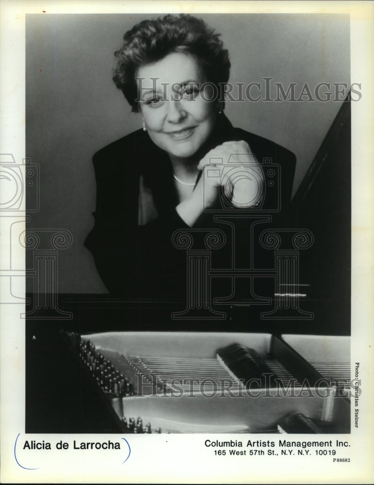 1993, Alicia de Larrocha on A&amp;E - mjp09540 - Historic Images