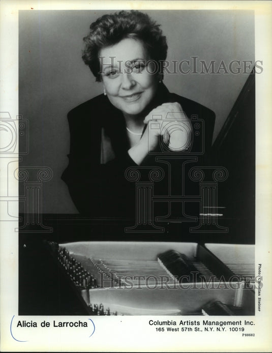 1993, Alicia de Larrocha on A&E - mjp09540 - Historic Images