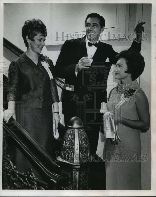 1967 Press Photo Norman Dello Joio, Milwaukee Symphony Women's League Reception-Historic Images