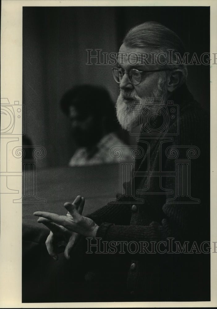 1983 Press Photo Robert Dunn, choreographer, shown in 1983. - mjp09639 - Historic Images