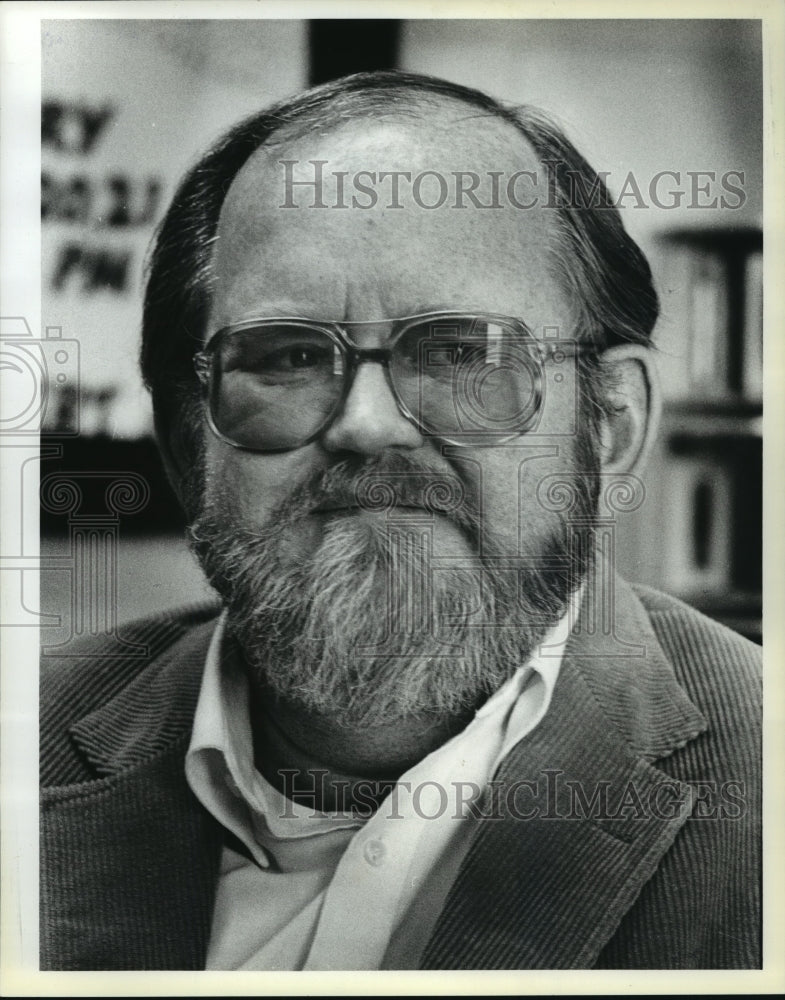 1983, Wil Denson, professor of speech at University of Wisconsin. - Historic Images