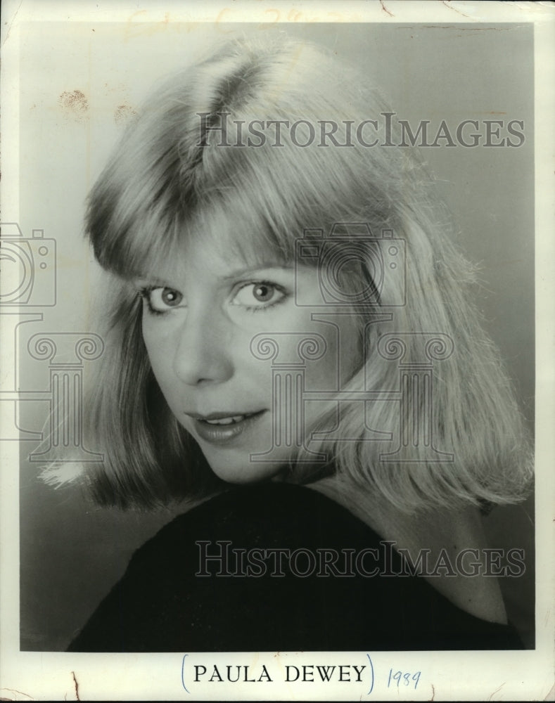 1989 Press Photo Soprano Paula Dewey to sing with Milwaukee Symphony Orchestra. - Historic Images