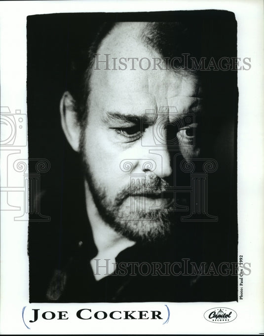 1982 Press Photo Joe Cocker - mjp09858 - Historic Images