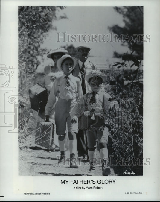 1990 Victorien Delmare and Julien Ciamaca in My Father's Glory.-Historic Images