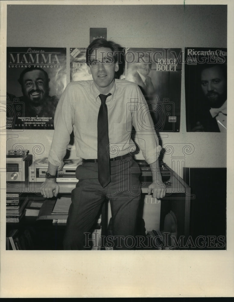 1985, Kevin Copps, Classical Relations Director London Records - Historic Images