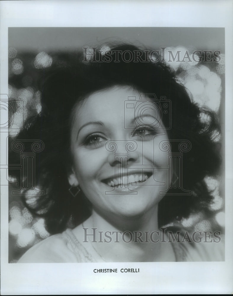 1978, Singer Christine Corelli - mjp09968 - Historic Images
