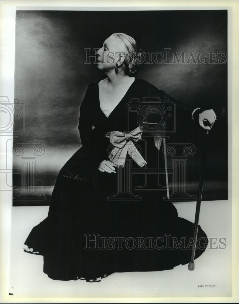 1982 Press Photo Choreographer Agnes de Mille - mjp10029 - Historic Images