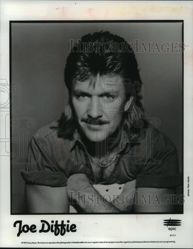 1991, Country Singer Joe Diffie - mjp10036 - Historic Images