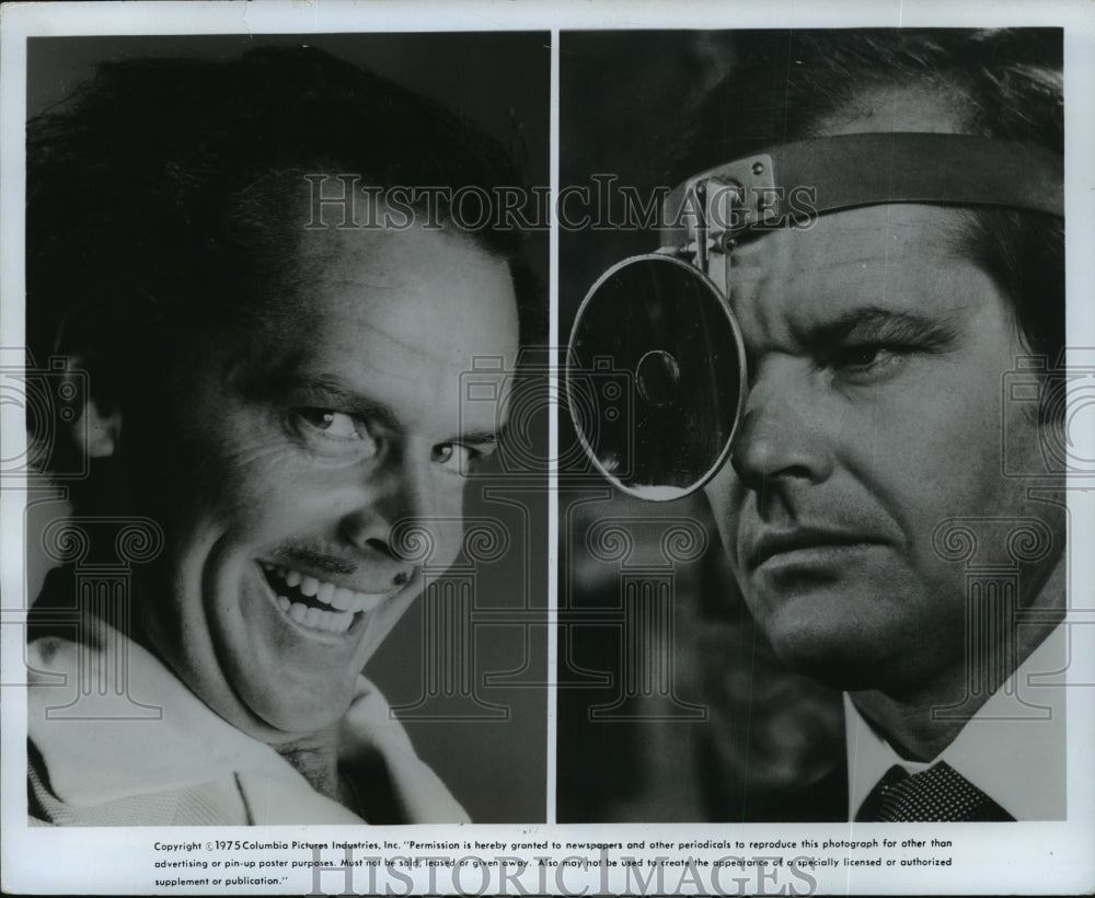1975, Actor Jack Nicholson in Dual Role in "Tommy" Movie - mjp10161 - Historic Images