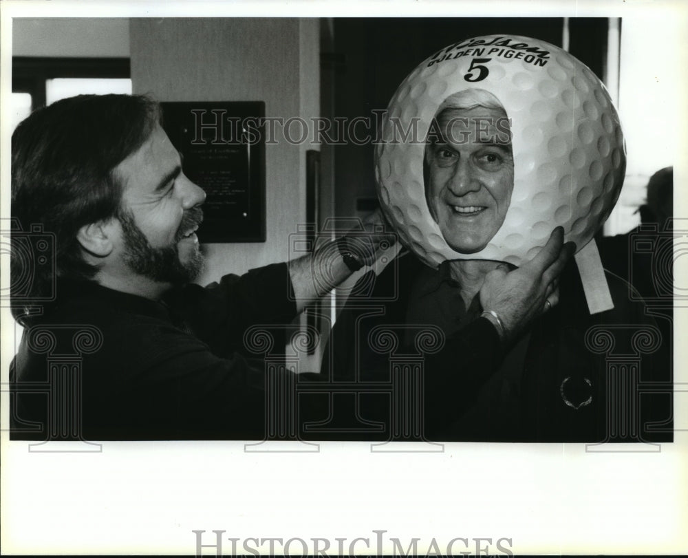1993 Actor Leslie Nielsen for Vince Lombardi Memorial Golf Classic-Historic Images