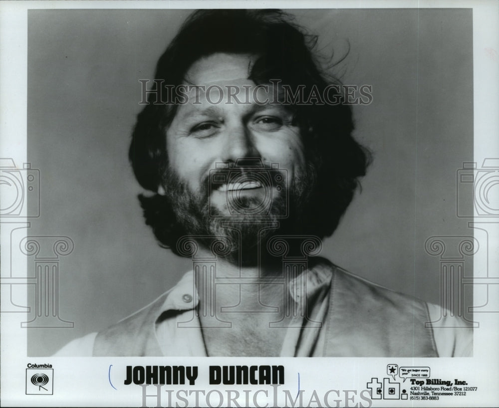 1981 Johnny Duncan, Country Star-Historic Images