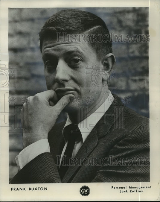 1965 Press Photo Frank Buxton for Children's TV Program "Discovery" - mjp10497-Historic Images
