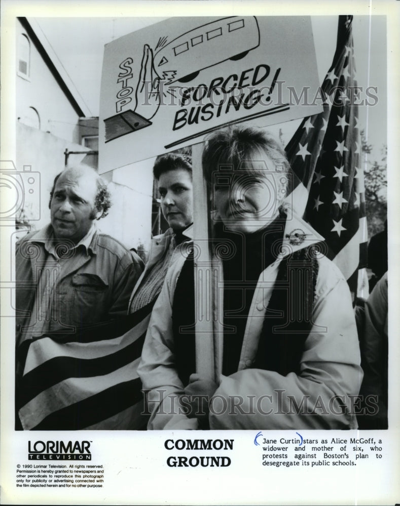 1990 Press Photo Jane Curtin stars in Common Ground. - mjp10524 - Historic Images
