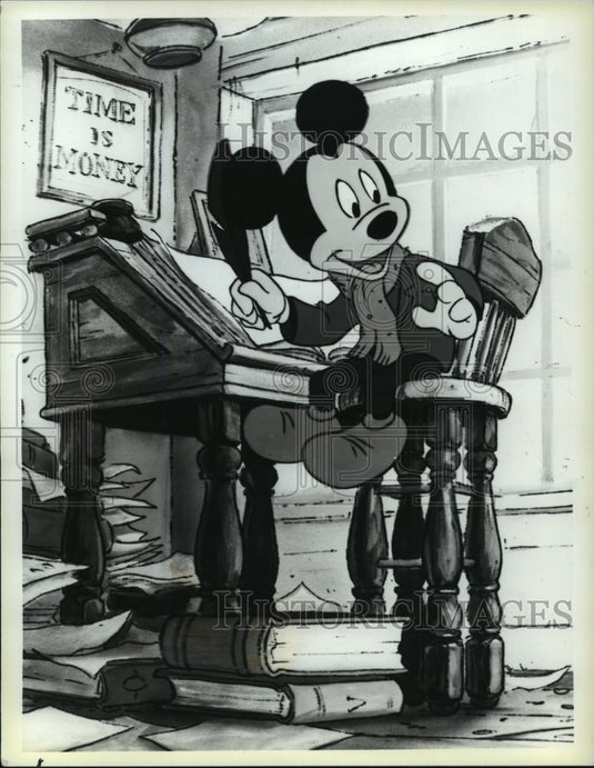 1984, Mickey Mouse in Mickey's Christmas Carol, on NBC. - mjp10596 - Historic Images