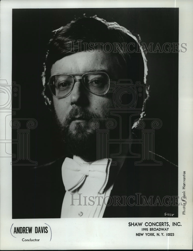 1982 Press Photo Andrew Davis, English conductor. - mjp10637 - Historic Images