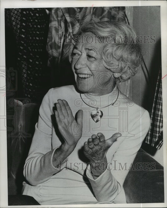 1974 Press Photo Florence Eiseman, designer of children's clothes. - mjp10679 - Historic Images