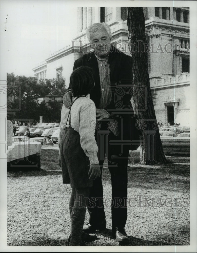 1973 Press Photo Vittorio De Sica stars in Il delitto Matteotti. - mjp10734 - Historic Images