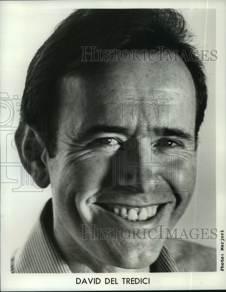 1984 Press Photo David Del Tredici, American composer. - mjp10772 - Historic Images