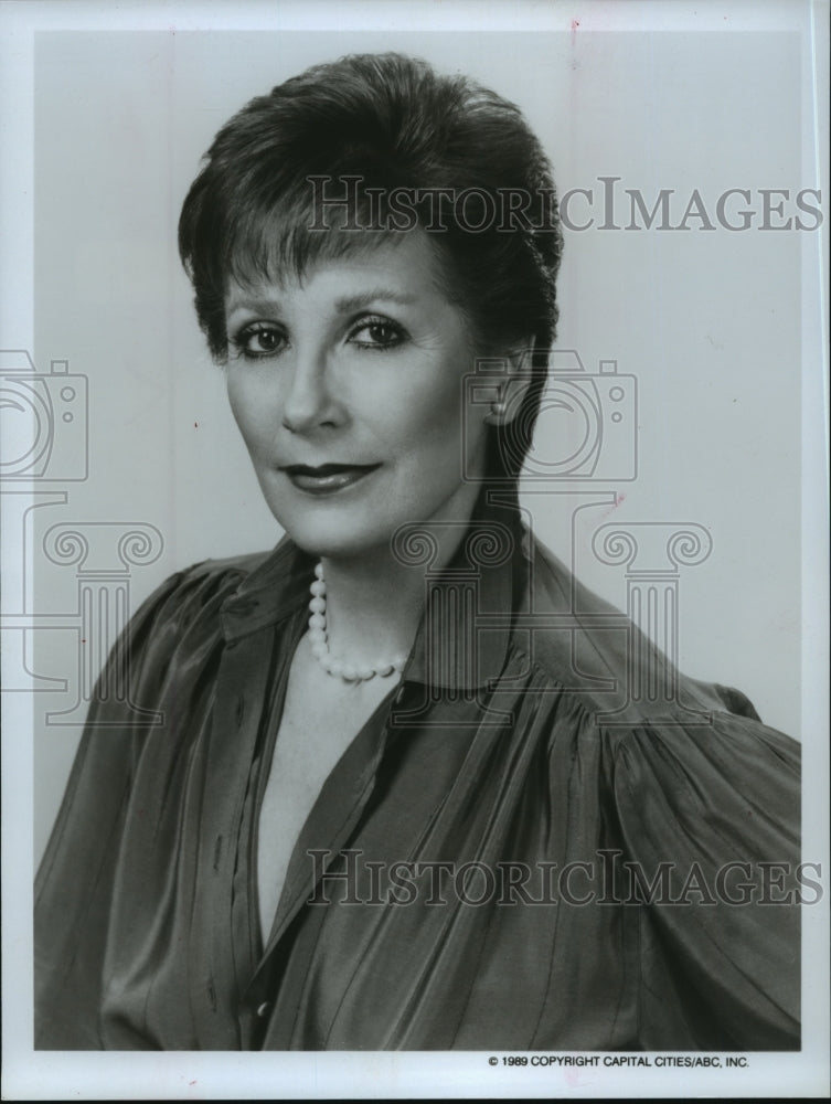 1989 Press Photo Patricia Elliot stars on One Life to Live, on ABC. - mjp10793 - Historic Images