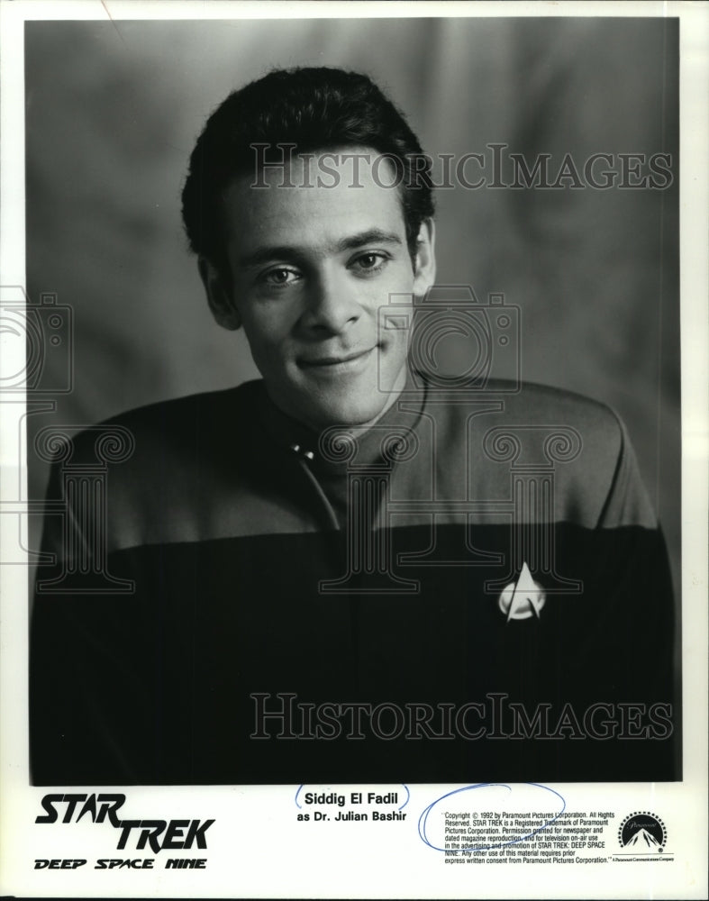1992 Press Photo Siddig El Fadil stars on Star Trek Deep Space Nine. - mjp10837 - Historic Images